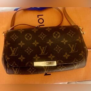 Louis Vuitton favorite MM monogram crossbody